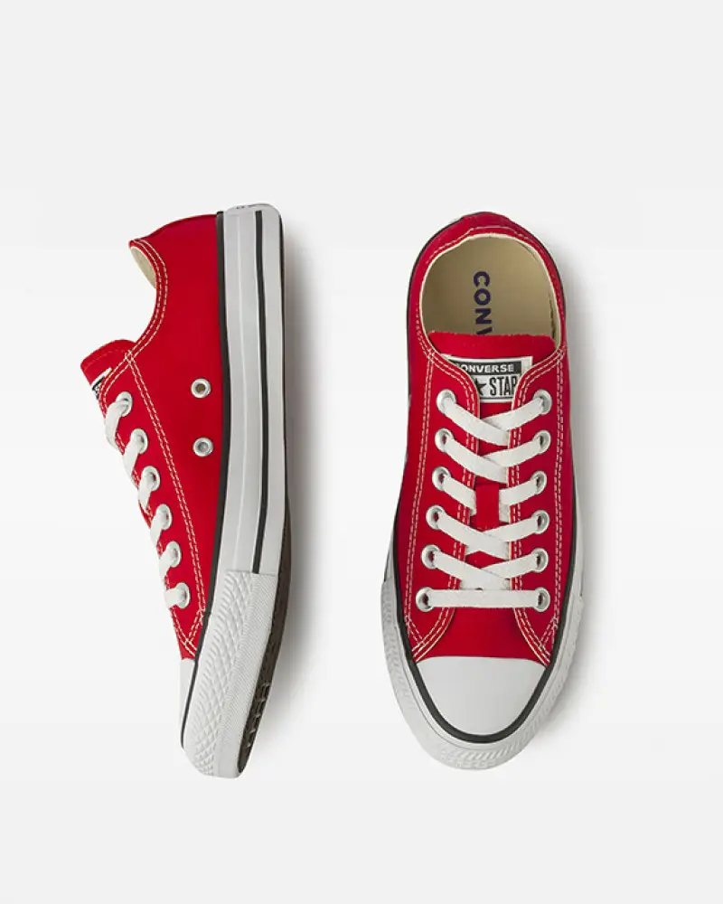 All Star Chuck Taylor Vermelho Cano Baixo CT 00010004