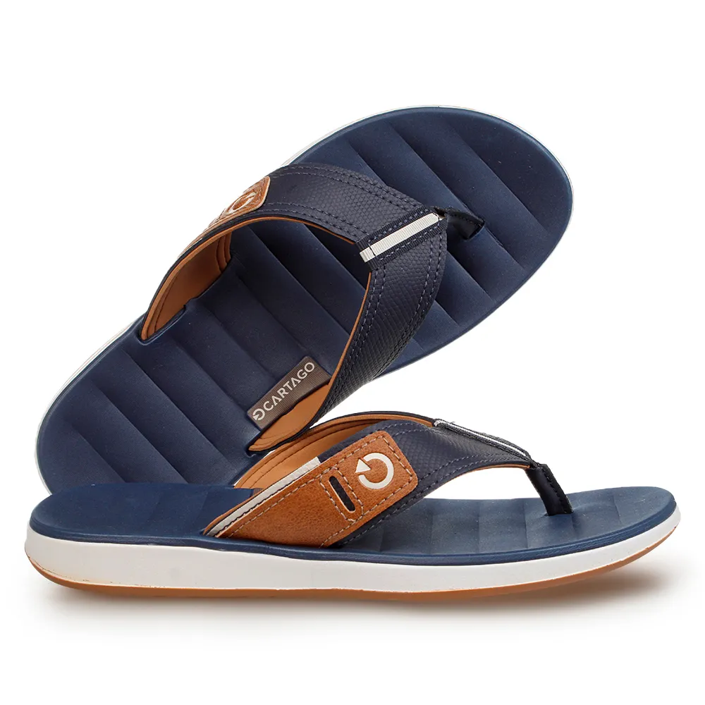 Chinelo Cartago Masculino M�laga Azul