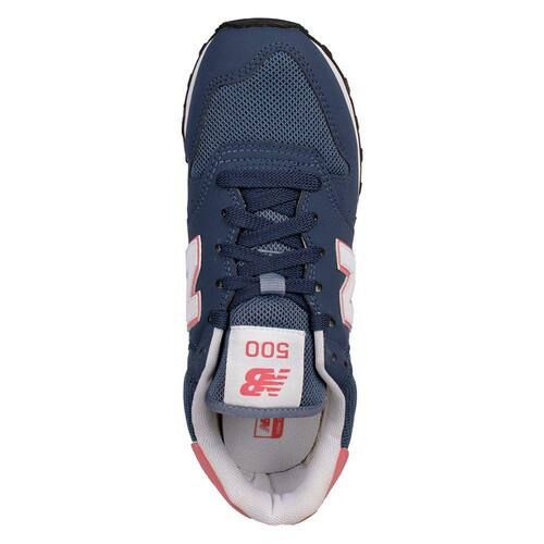 T�nis New Balance 500 V2 Feminino Azul/Rosa