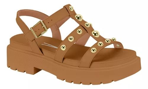 Sand�lia Vizzano Tratorada Camel cod 6499.110.7286