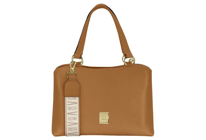 Bolsa Vizzano Napa Soft  Strech Bag Neo Gorgurao Camel  Cod. 10070.4.22652