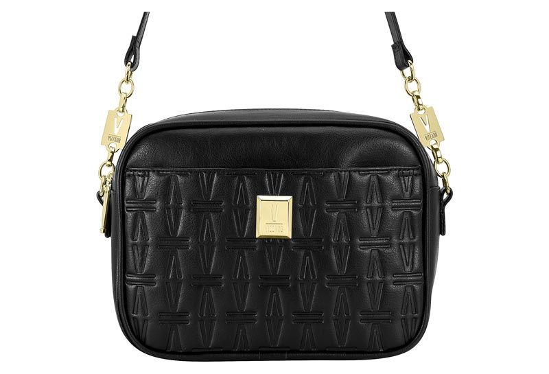 Bolsa Vizzano Napa Soft Strech Bag Neo Preto Cod. 10066.1.21817