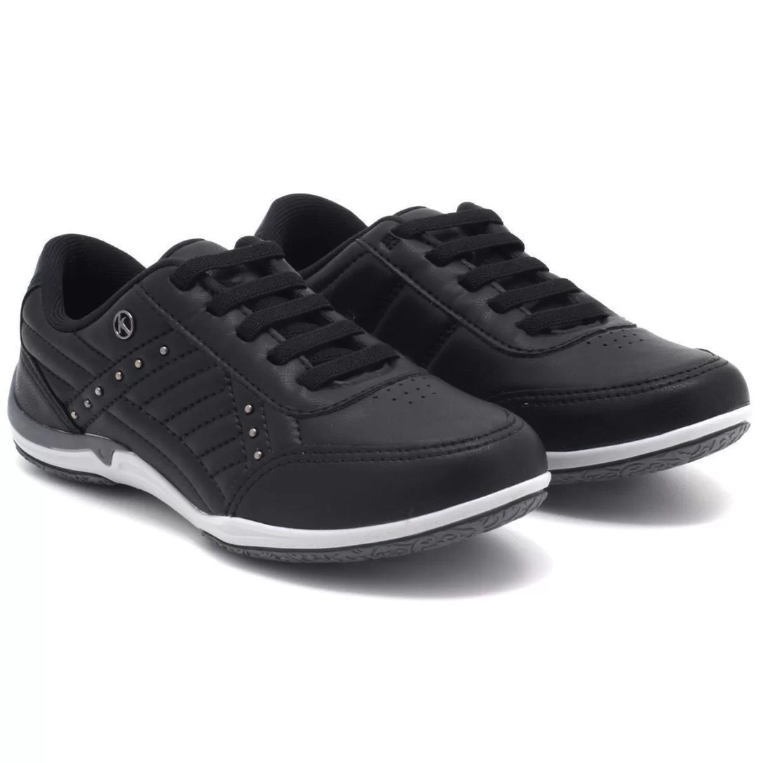 T�nis Kolosh El�stico Casual Calce F�cil Preto C2773