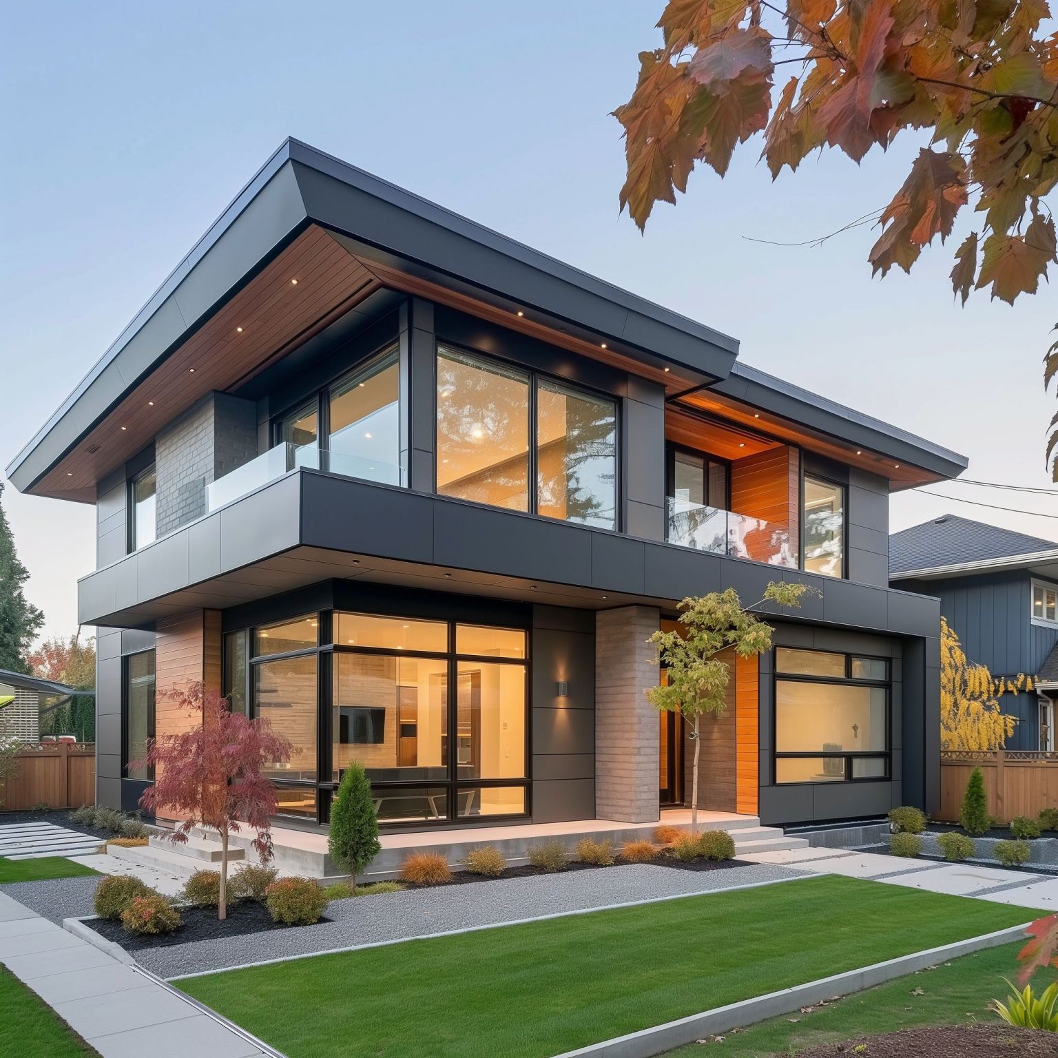 Casas com Esquadrias Pretas mais Sofisticao e Beleza
