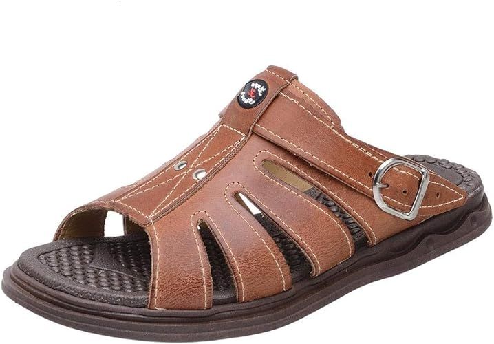 Chinelo Masculino Sand�lia Franciscana Gilcalce Couro Cod. 100