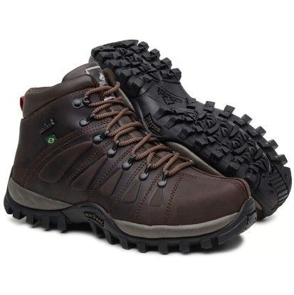 MACBOOT BOTA DE SEGURAN�A OIL CAFE CANO ALTO C.A 0001