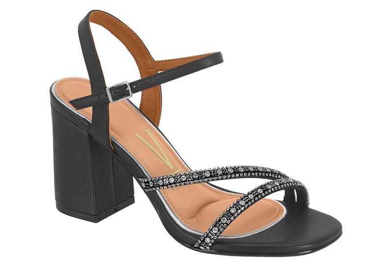 Sand�lia Feminina Vizzano 6409.220 Preta
