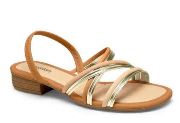 SANDALIA MISSISSIPI SPECCHIO OURO LIGHT MB983