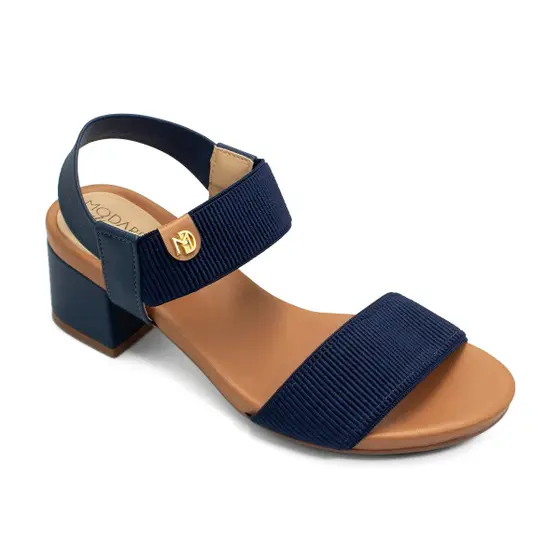 Sand�lia de Salto Bloco Modare 7187.100 Marinho