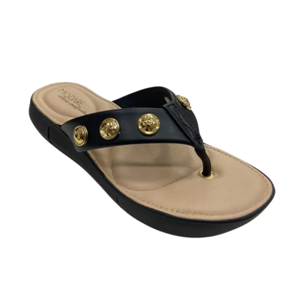 Sand�lia Modare Creme 7199.100 - Preto