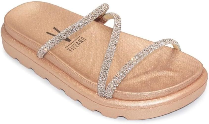 Tamanco Vizzano Preto 6459.118 - Ouro Rosado