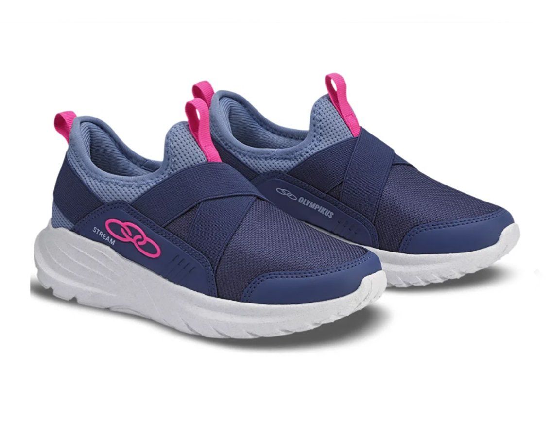 T�nis Olympikus Stream Infantil Feminino Stone Brisa