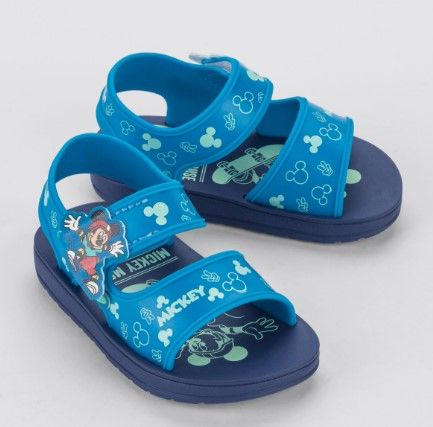 Sand�lia de Beb� Disney Divers�o Grendene Rosa