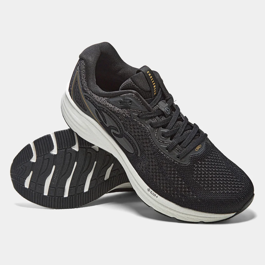 T�nis Olympikus Challenger 5 - Preto+Chumbo