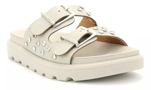 Tamanco Vizzano Feminina Plataforma Strass 6510.109