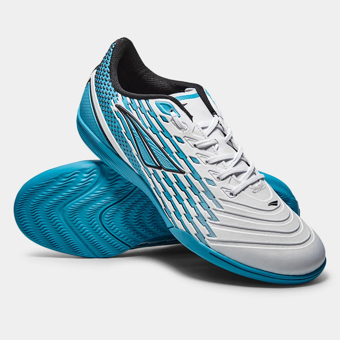 Chuteira Futsal Penalty Garra Y-2.0 Unissex - Branco -Azul