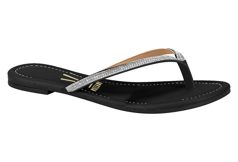 Rasteira Vizzano 6371.300 Preta