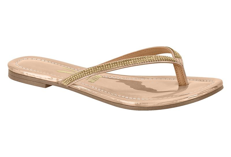 Rasteira Vizzano 6371.300 - Ouro Rosado