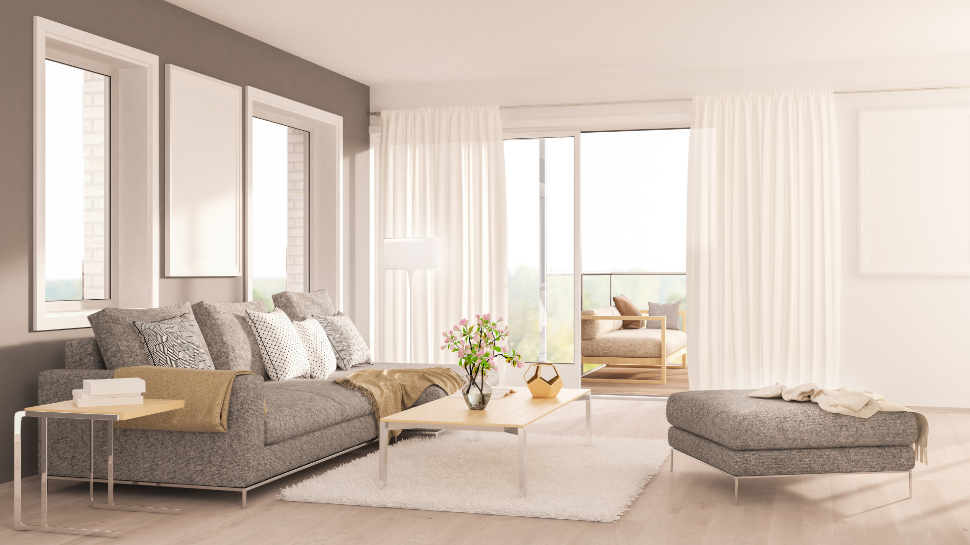 Post: Sala de estar e esquadria em PVC: a união perfeita para conforto e estilo