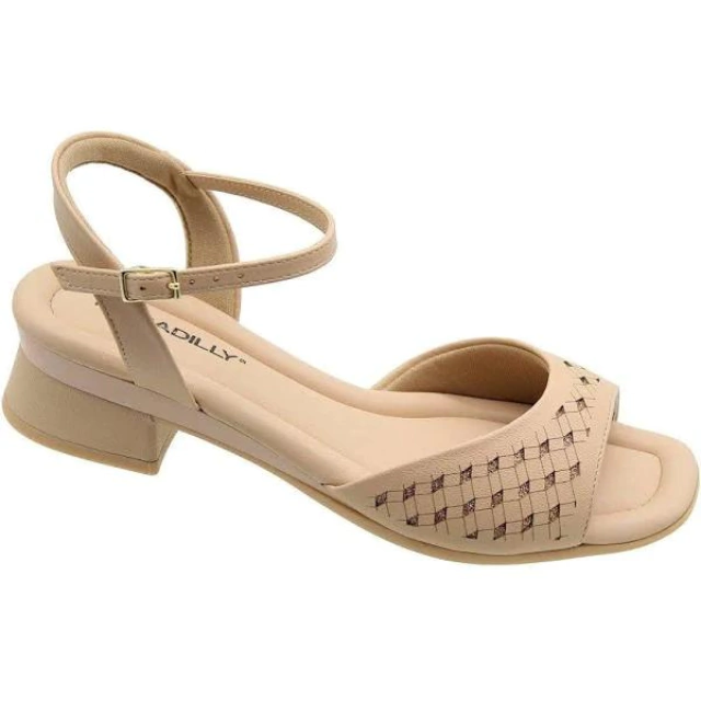 Sand�lia Piccadilly 475016 Feminina - Marfim