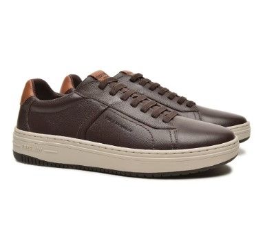 T�nis Casual Masculino Freeway EVO02 3249 Couro Malbec