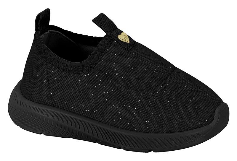 T�nis Beb� Feminino Molekinha 2723.100 - Preto