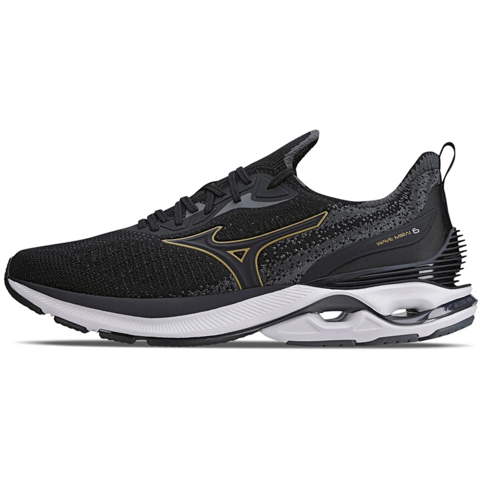 T�nis de Corrida Masculino Mizuno Wave Mirai 6 - Preto