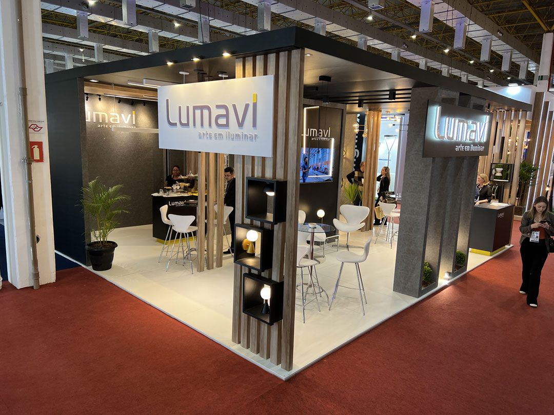 Cenografia: Stand Lumavi