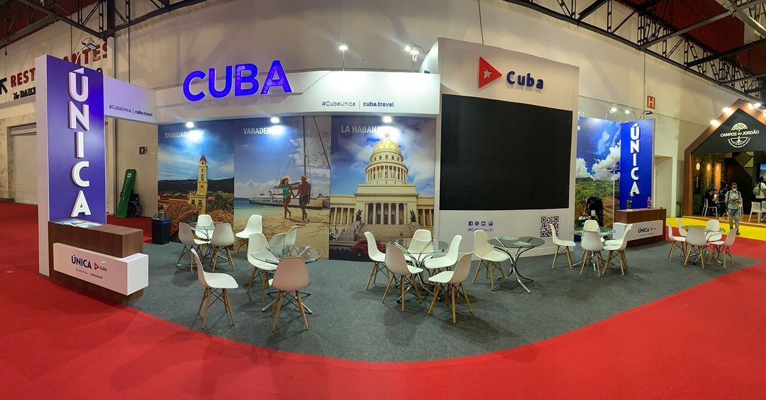 Cenografia: Stand Cuba