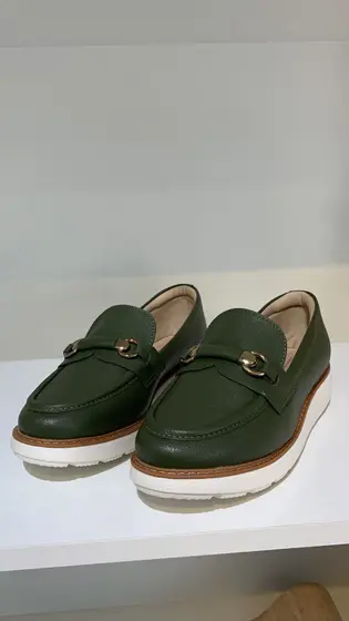 Mocassim Napa Floather Nature Modare 7400.103 - Oliva