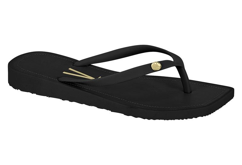 Chinelo Feminino Casual Vizzano 6531.100 - Preto