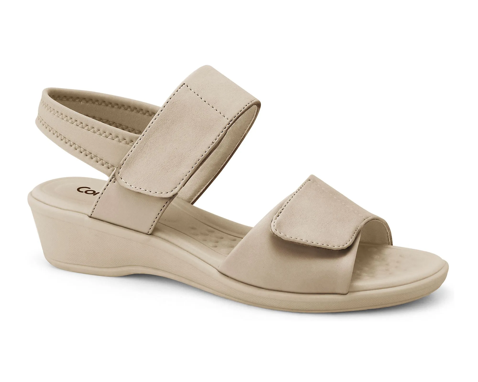 Sand�lia Feminina Comfortflex 2572303 - Almond