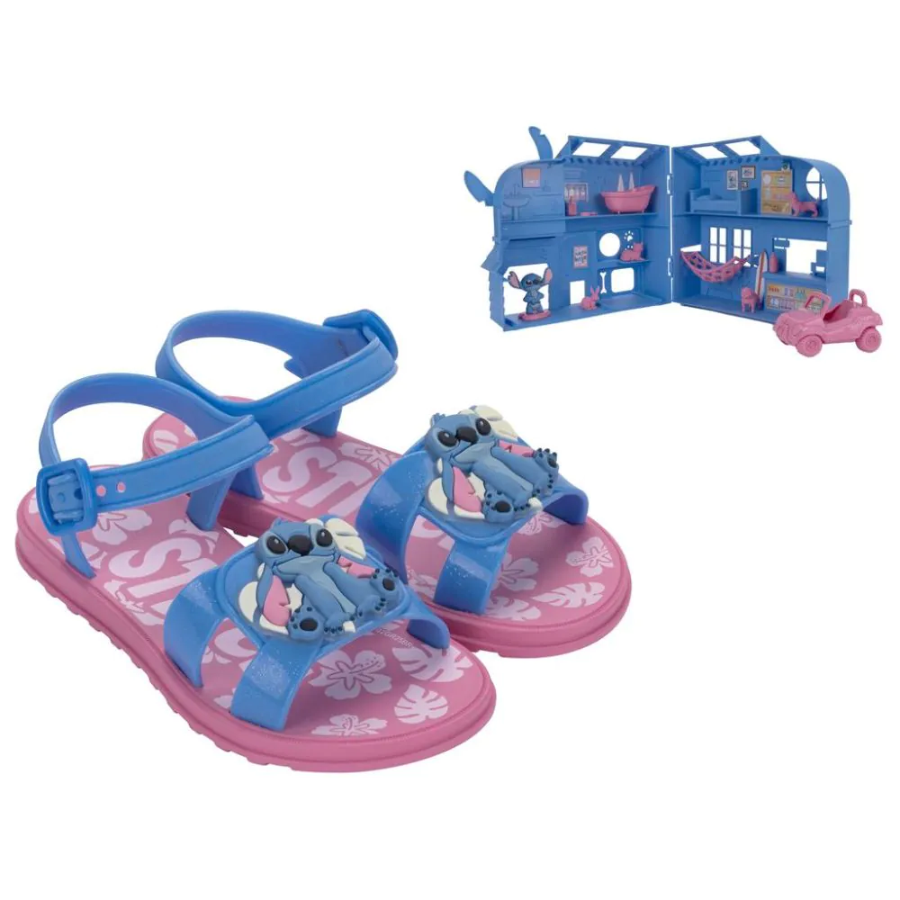 Sandalia Infantil Stitch Pet Shop
