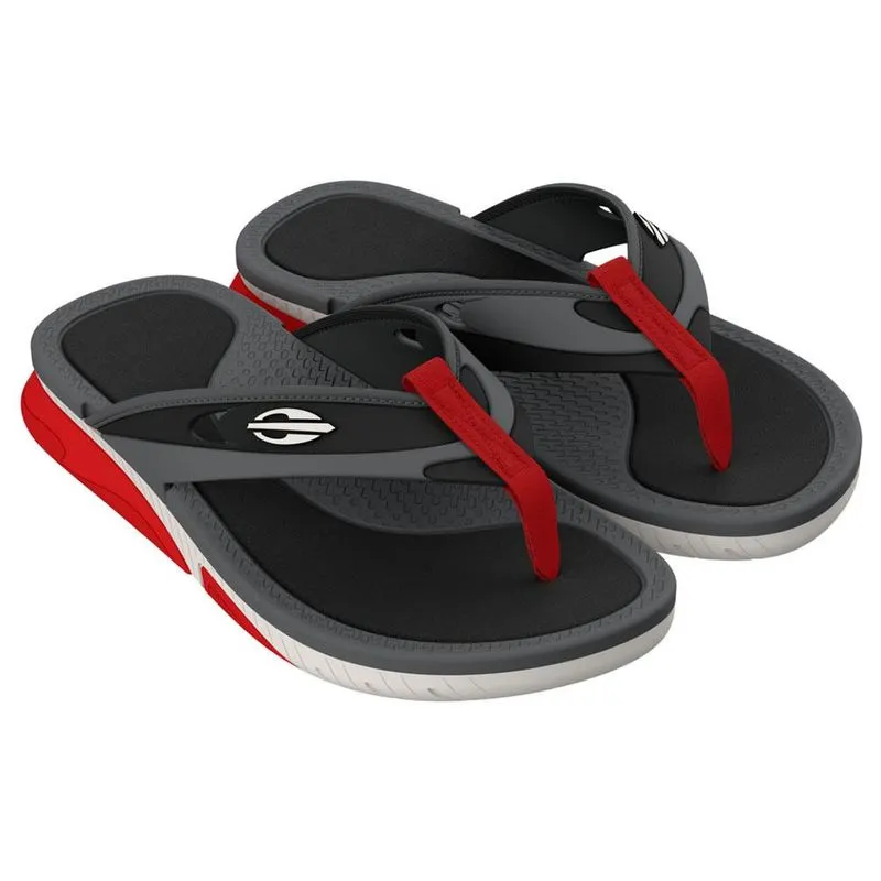 Chinelo Mormaii swap iii - Preto-Vermelho