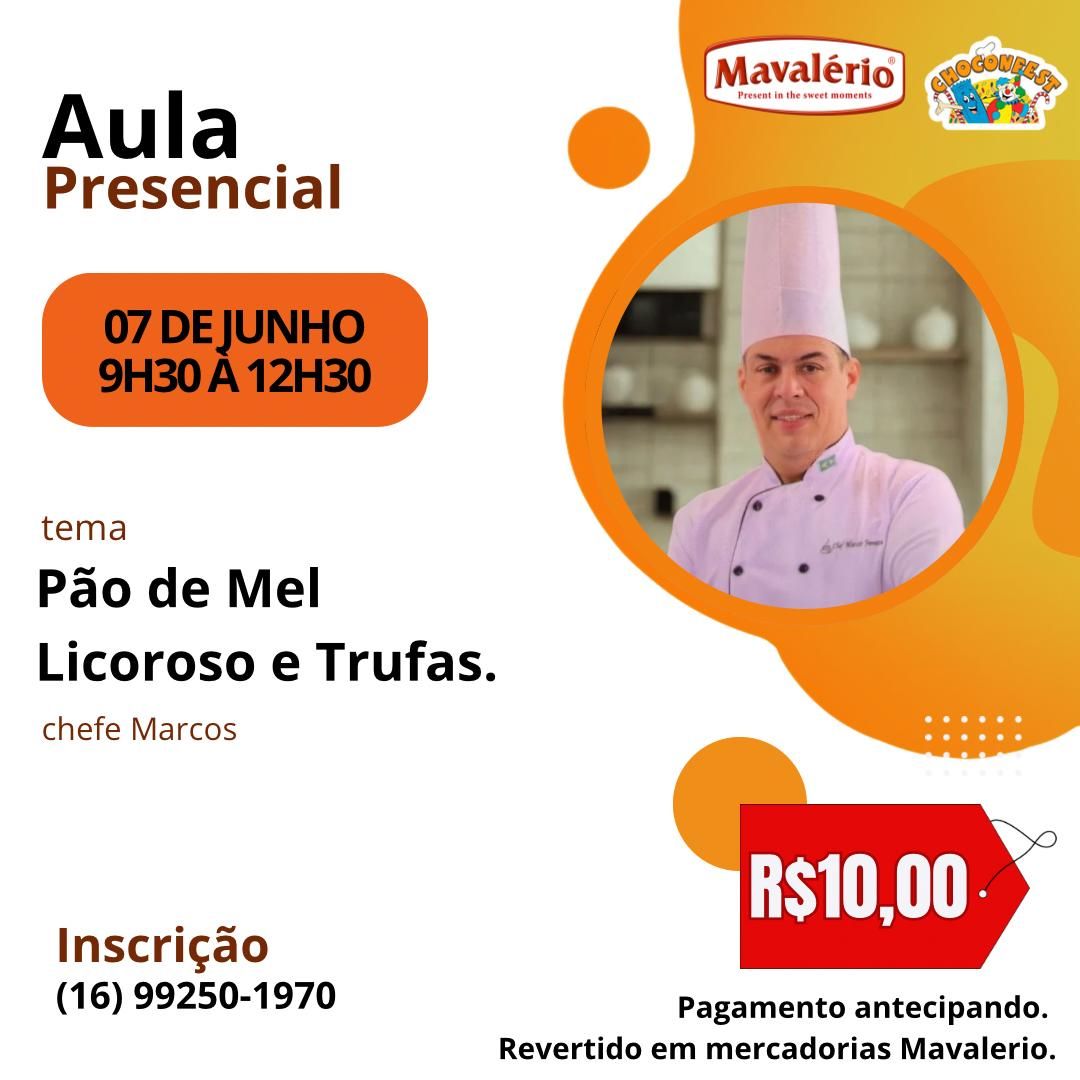 PO DE MEL LICOROSO E TRUFAS com pror Marcos da Mavalrio