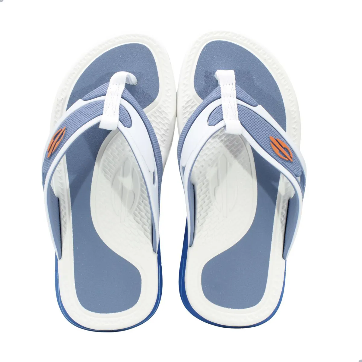 Chinelo Masculino Mormaii Swap III Branco/ Azul/ Laranja