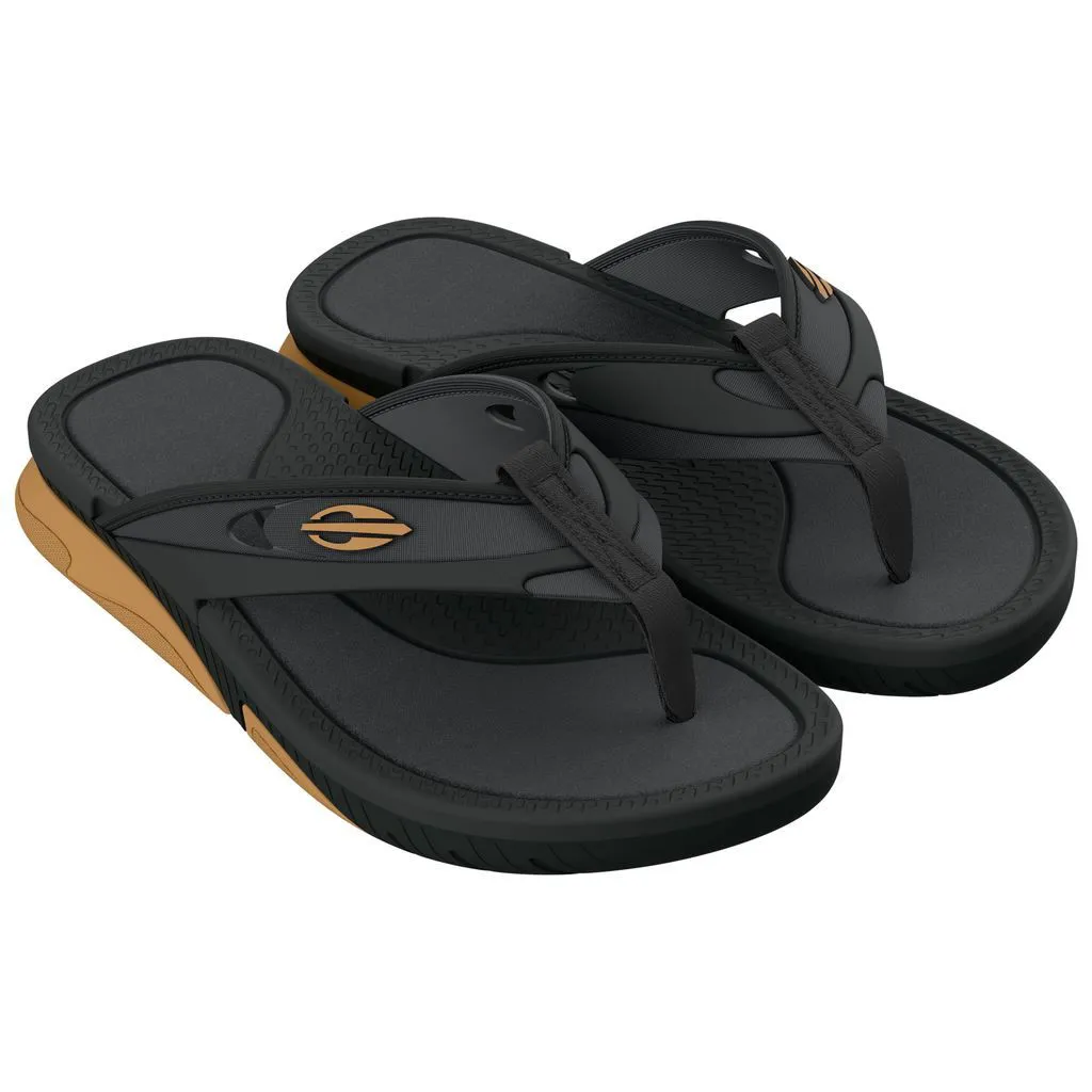 Chinelo Masculino Mormaii Swap III Preto/ Cinza/ Bege