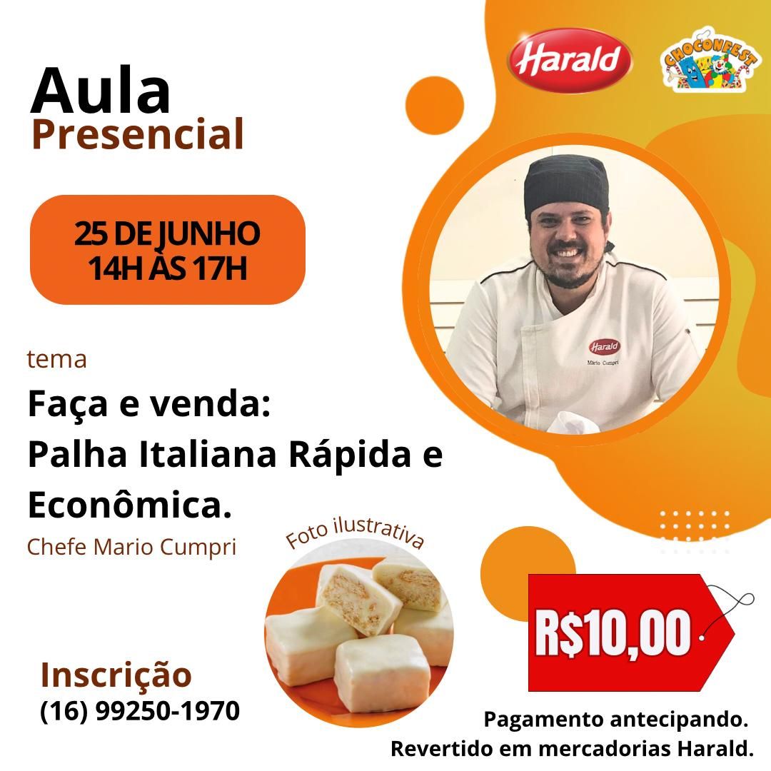 PALHA ITALIANA; rpida e econmica com o prof Mario Cumpri da Harald