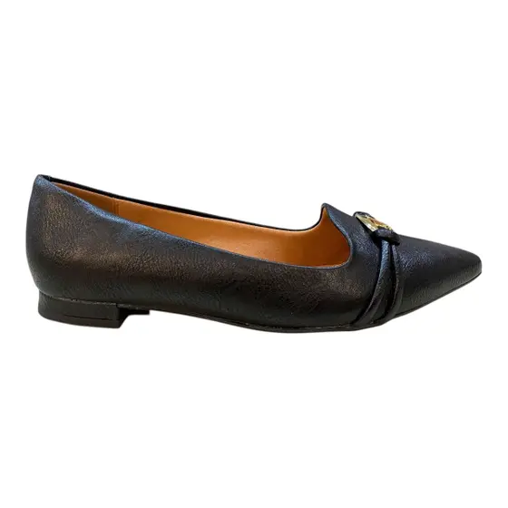 Sapatilha Feminino Vizzano Conforto Pelica 1206.1004 - Preto