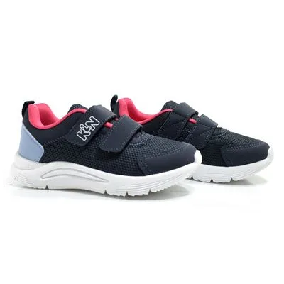 T�nis Infantil Klin 199119000 - Marinho/ Vermelho