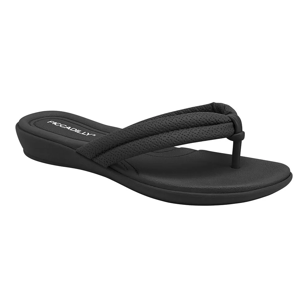 Chinelo Piccadilly  500401 - Preto