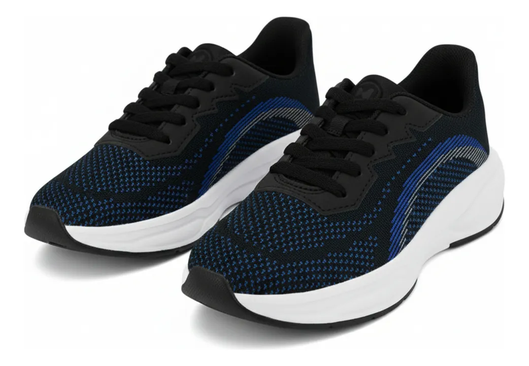 T�nis Infantil Molekinho 2869.107 Esportivo Confort�vel Casual - Preto