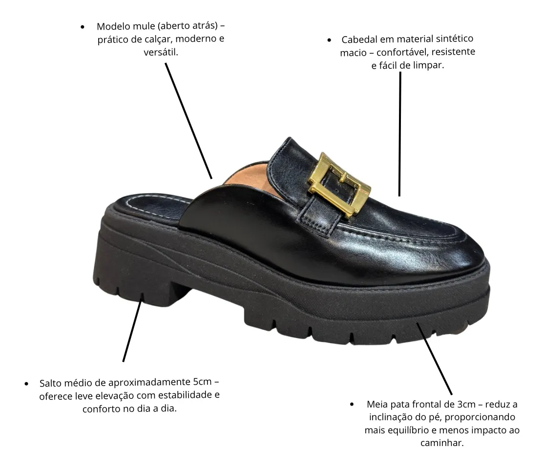Mocassim Vizzano 1476.101 - Preto