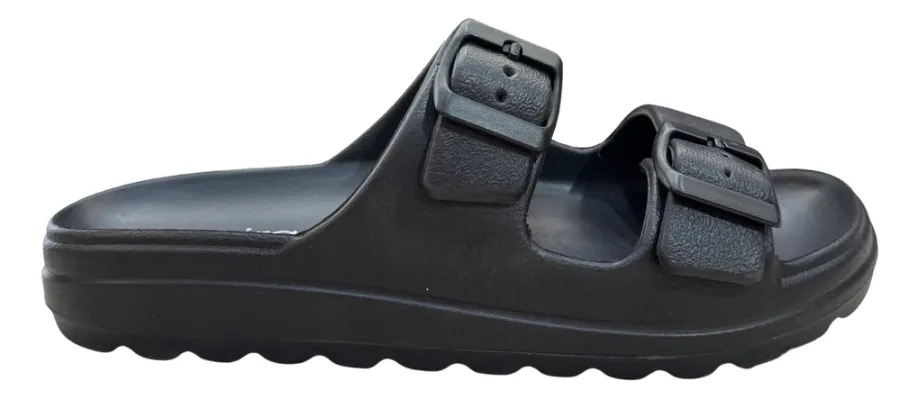 Chinelo Beira Rio 8574.100 Nuvem Plataforma Regul�veis Preto