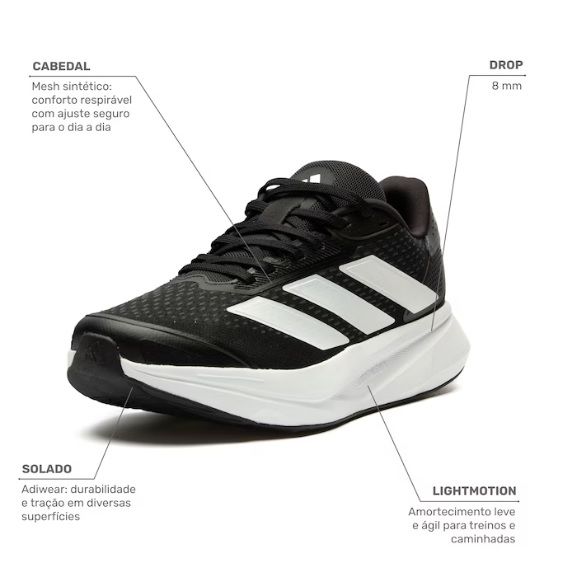 T�nis Adidas Duramo SL 2 - Preto