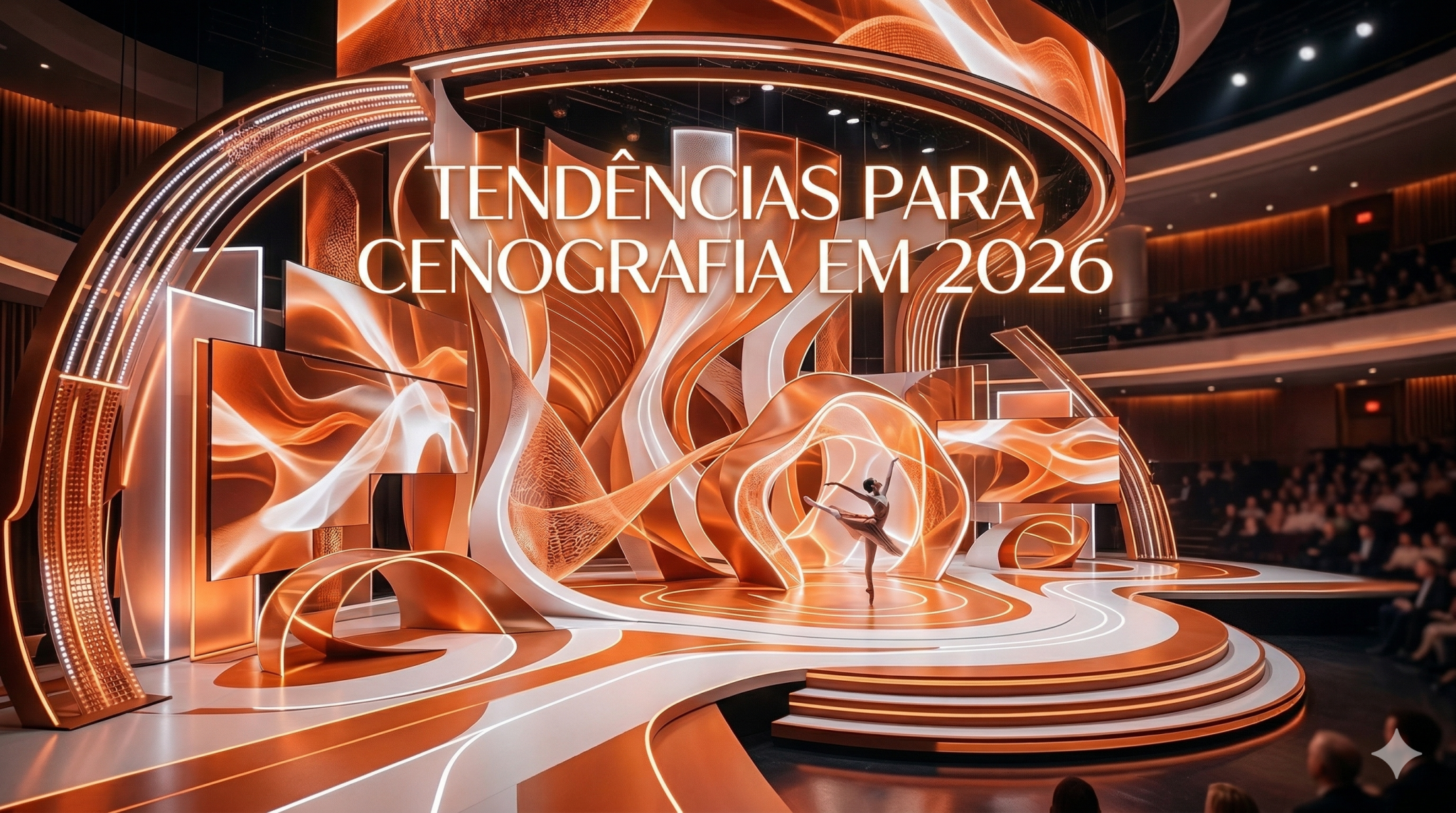 Tendências em Cenografia para Eventos em 2026: Como Ficar à Frente no Mercado Tendências em Cenografia para Eventos em 2026: Como Ficar à Frente no Mercado