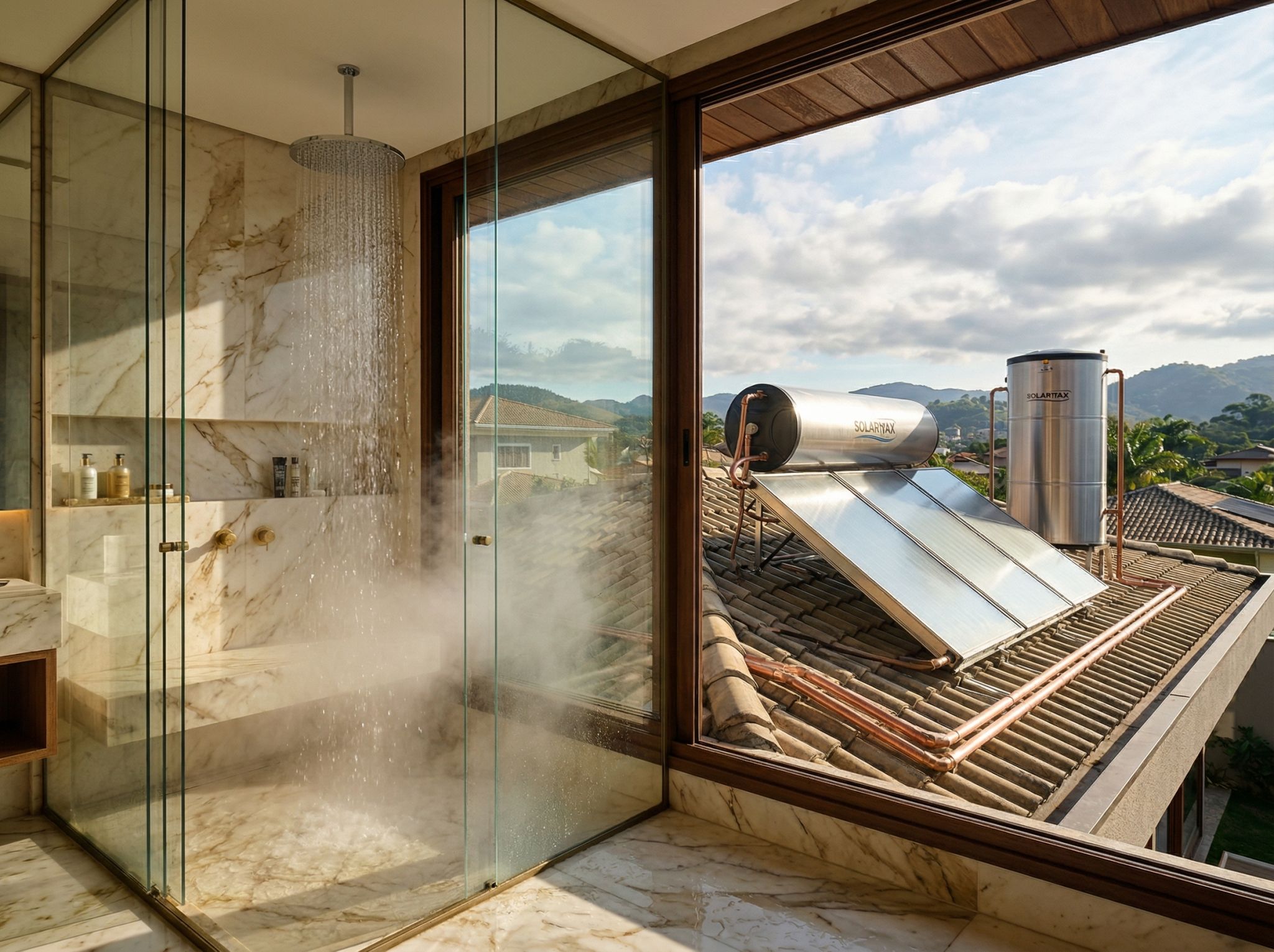 Aquecimento Solar para Banho  