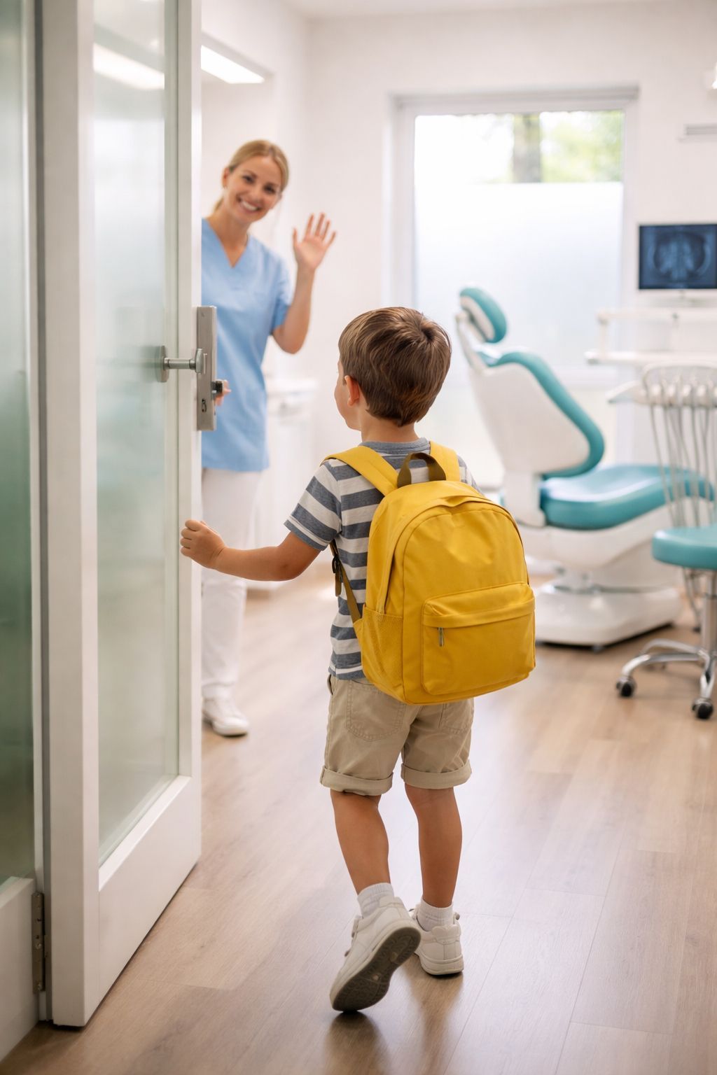 Primeira consulta odontopedi�trica: como preparar seu filho