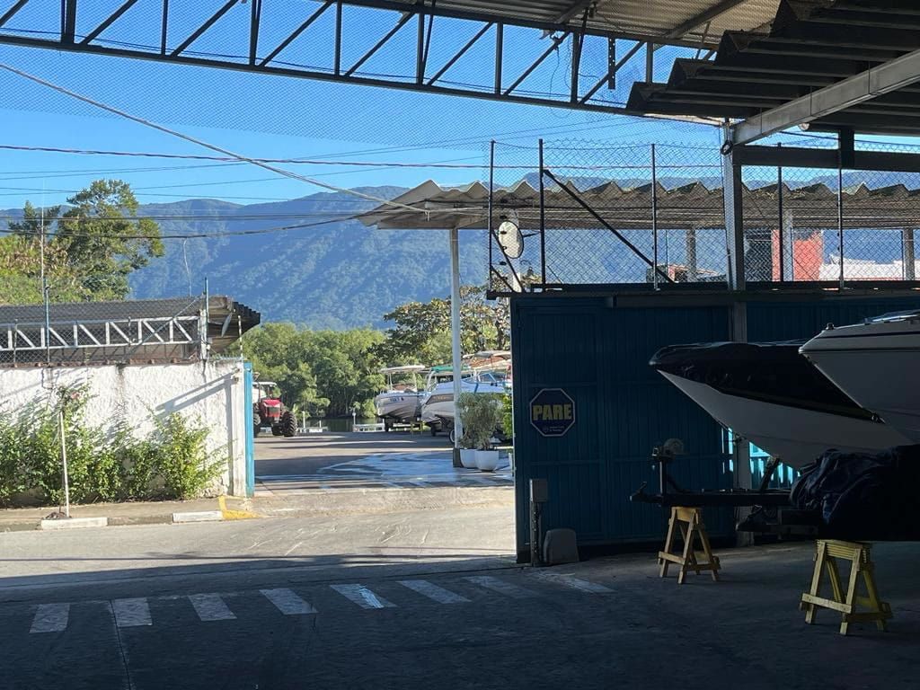 Entrada da garagem