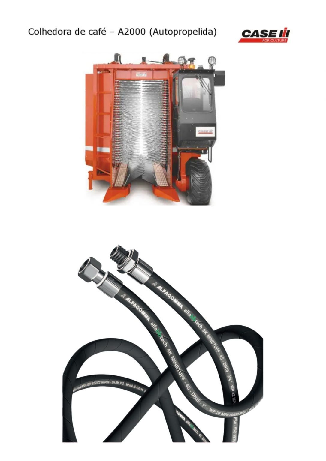 Linha agroneg�cio - catalogo Maq Caf� A2000